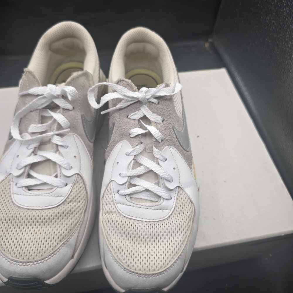 Nike White and Gray Sneakers